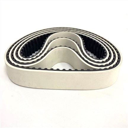Gummi -timingbelte med ekstra gummi og sportennene